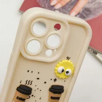 Чохол TPU Toys Case для Apple iPhone 15 Pro (6.1") Sand / Always Happy