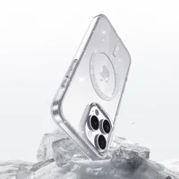 Чехол TPU Eclipse Sparkle (MagFit) для Apple iPhone 15 Pro (6.1") Clear