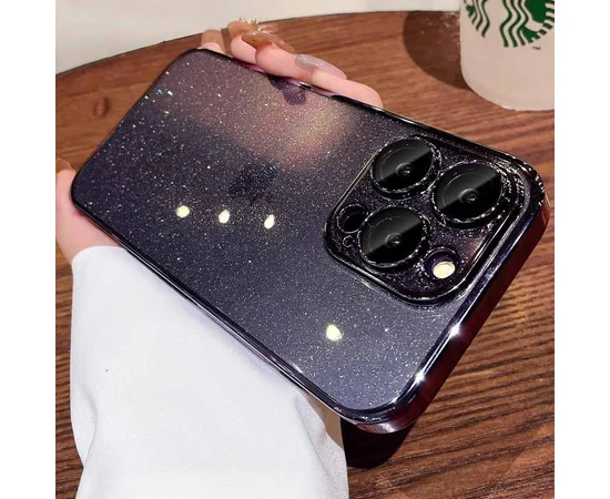 Чехол TPU+PC Glittershine для Apple iPhone 15 Pro (6.1") Purple