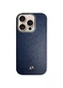Чохол PC+Leather SGP with MagSafe для Apple iPhone 15 Pro (6.1") Blue