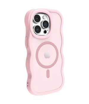 Чехол TPU+PC Undine with MagSafe для Apple iPhone 15 Pro (6.1") Pink