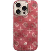TPU+PC чехол Blueo Gilded Tactile Woven with MagSafe для Apple iPhone 15 Pro (6.1") Red