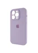 Чехол Silicone Case Full Camera Protective (AA) для Apple iPhone 15 Pro (6.1") Сиреневый / Lilac / PVH