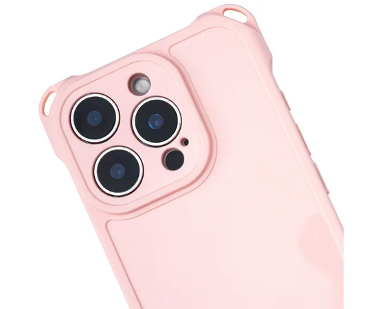Чехол TPU CrossBody with straps для Apple iPhone 15 Pro (6.1") Pink