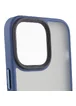 TPU+PC чехол Metal Buttons для Apple iPhone 15 Pro (6.1") Синий