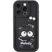 Чехол TPU Toys Case для Apple iPhone 15 Pro (6.1") Black / Melody