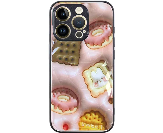 TPU+PC чохол Prisma Fluffie для Apple iPhone 15 Pro (6.1") Sweet