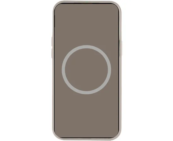 Чехол Silicone case (AAA) full with Magsafe and Animation для Apple iPhone 15 Pro (6.1") Коричневый / Clay