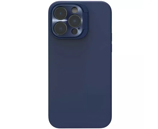 Чехол Silicone Nillkin LensWing Magnetic для Apple iPhone 15 Pro (6.1") Синий / Blue