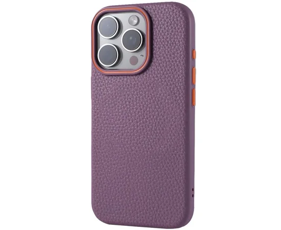 Чехол Syndee with MagSafe для Apple iPhone 15 Pro (6.1") Sunset Purple