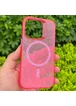 Чехол TPU Radiance with MagSafe для Apple iPhone 15 Pro (6.1") Red