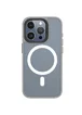 TPU+PC чохол Blueo Skin Friendly Frosted with MagSafe для Apple iPhone 15 Pro (6.1") Сірий