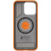 Чехол PC+Leather SGP with MagSafe для Apple iPhone 15 Pro (6.1") Brown
