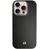 Чехол PC+Leather SGP with MagSafe для Apple iPhone 15 Pro (6.1") Carbon