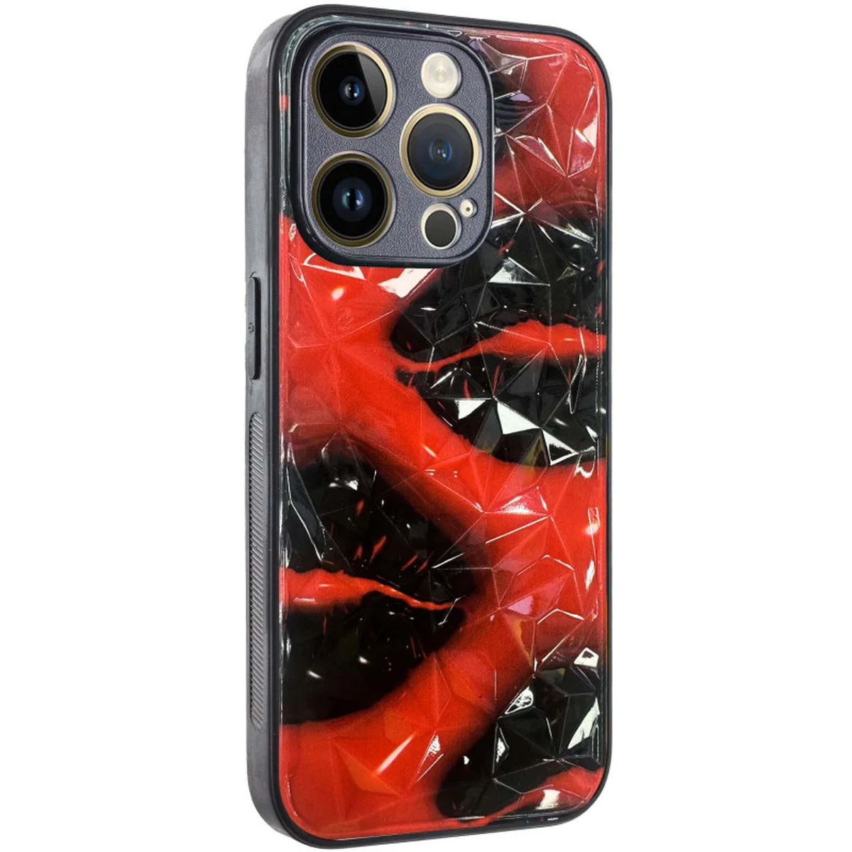 TPU+PC чохол Prisma Plushie для Apple iPhone 15 Pro (6.1") Kiss