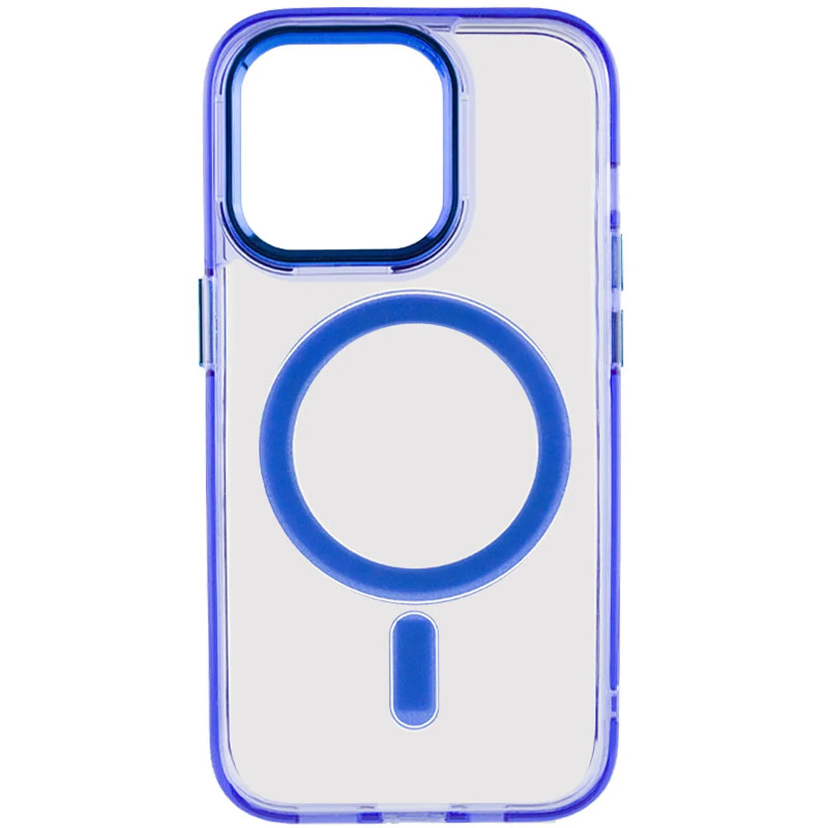 Чехол TPU Iris with MagSafe для Apple iPhone 15 Pro (6.1") Синий
