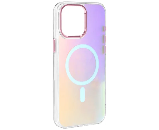 Чехол TPU Lunar Glow (MagFit) для Apple iPhone 15 Pro (6.1") Baby Pink
