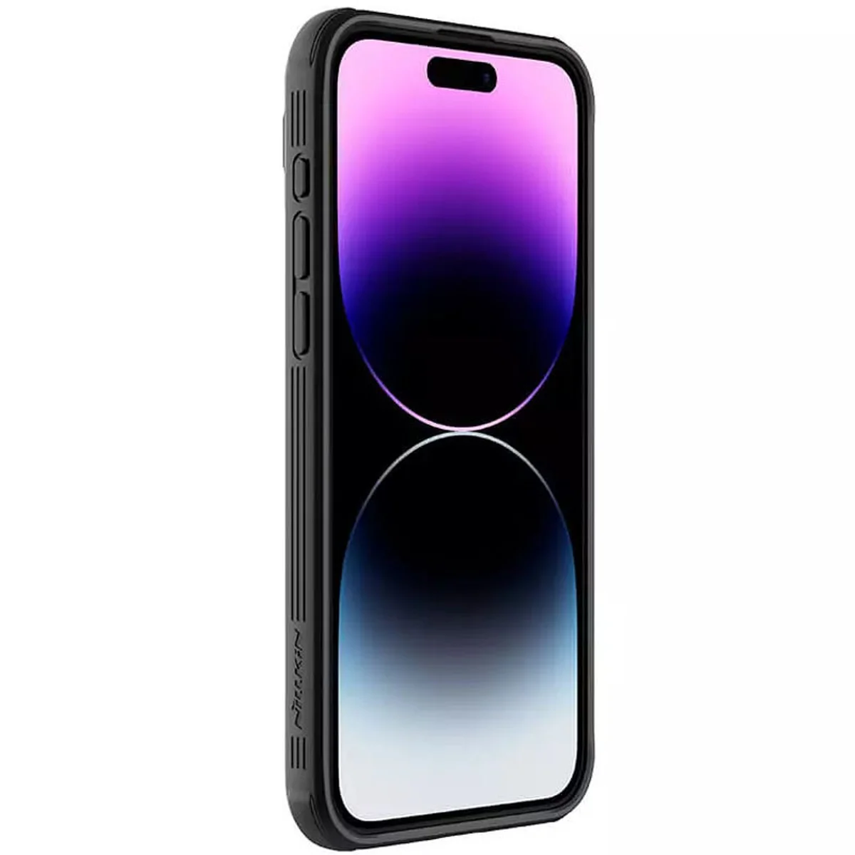 Карбоновая накладка Nillkin CamShield Pro для Apple iPhone 15 Pro (6.1") Black