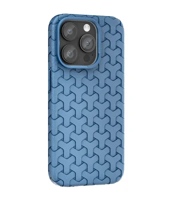 Чехол TPU Weaving для Apple iPhone 15 Pro (6.1") Blue
