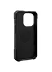 Ударопрочный чехол UAG Monarch Pro with MagSafe Leather для Apple iPhone 15 Pro (6.1") Черный