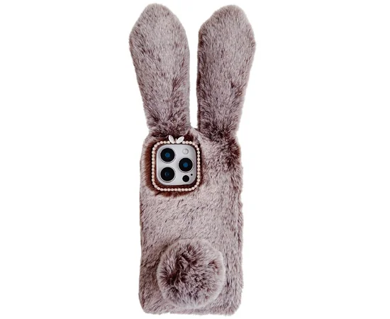 Чехол TPU Rabbit для Apple iPhone 15 Pro (6.1") Brown