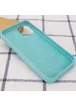 Чохол Silicone Case Full Protective (AA) для Apple iPhone 15 Pro (6.1") Бірюзовий / Marine Green