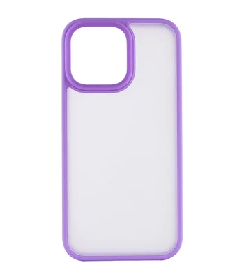 TPU+PC чохол Metal Buttons для Apple iPhone 15 Pro (6.1") Бузковий