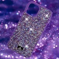 TPU чохол Bling World Rock Diamond для Apple iPhone 15 Pro (6.1") Фіолетовий