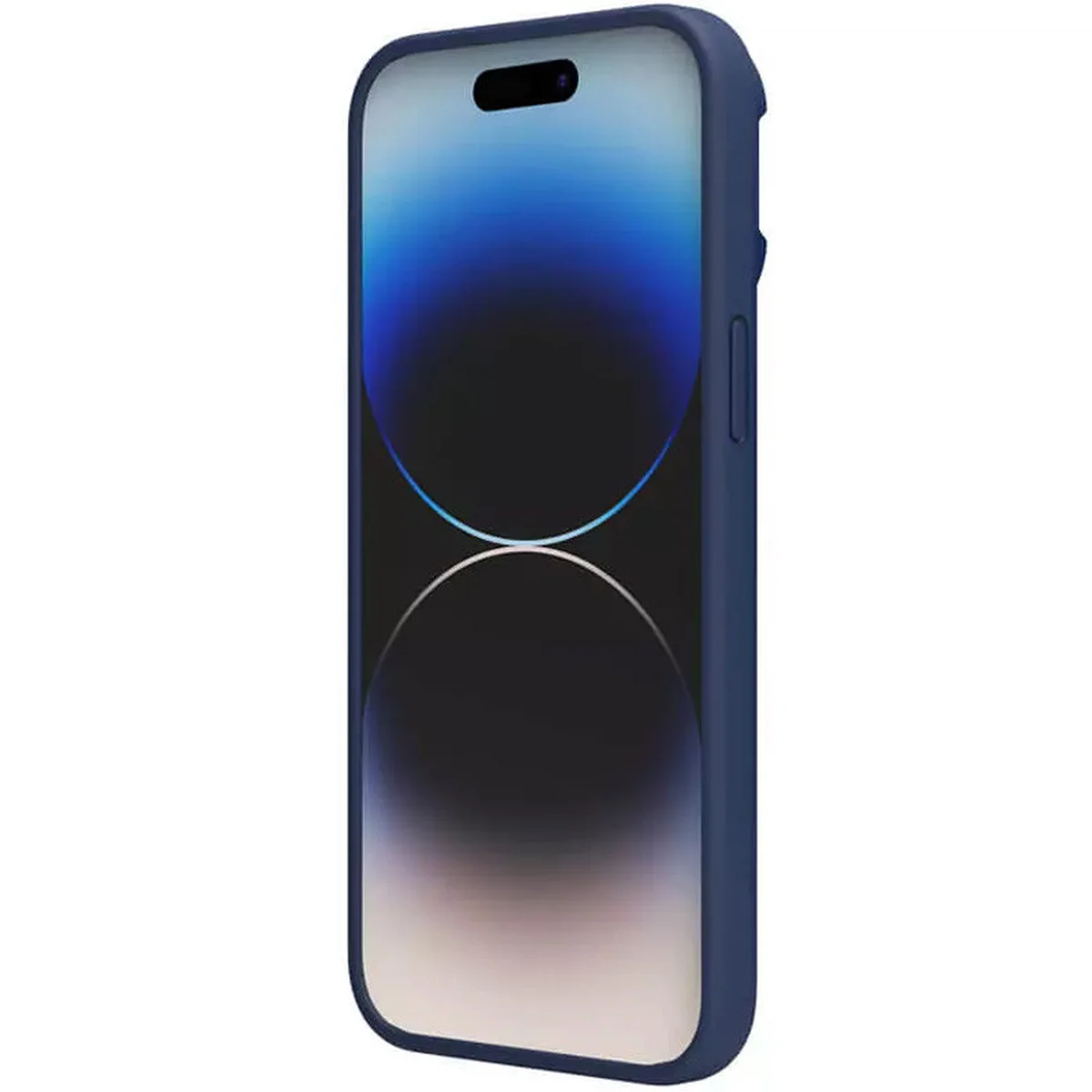 Чохол Silicone Nillkin LensWing Magnetic для Apple iPhone 15 Pro (6.1") Синій / Blue