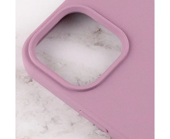 Чохол Silicone Case Full Protective (AA) для Apple iPhone 15 Pro (6.1") Ліловий / Lilac Pride