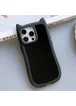 Чохол TPU GETMAN Cat with straps для Apple iPhone 15 Pro (6.1") Black