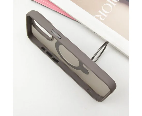 Чохол Ummi Colorful with MagSafe HQ Ring для iPhone 15 Pro (6.1") Grey