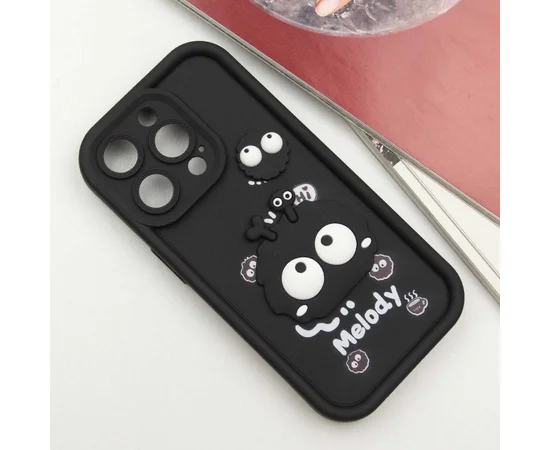 Чехол TPU Toys Case для Apple iPhone 15 Pro (6.1") Black / Melody