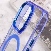 Чехол TPU Iris with MagSafe для Apple iPhone 15 Pro (6.1") Синий