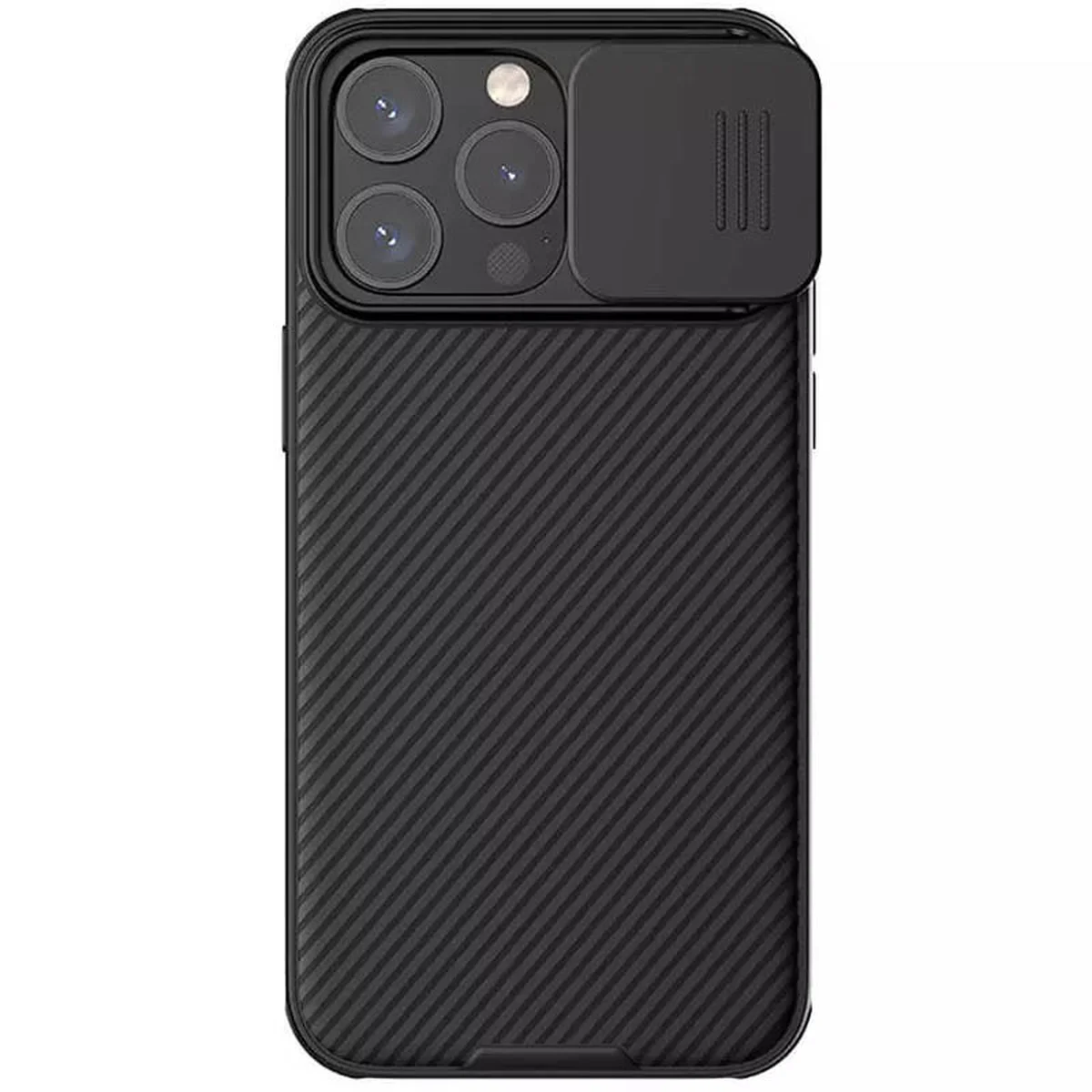 Карбонова накладка Nillkin CamShield Pro для Apple iPhone 15 Pro (6.1") Black