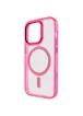Чехол TPU Iris with MagSafe для Apple iPhone 15 Pro (6.1") Малиновый