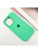 Чехол Silicone Case Full Protective (AA) для Apple iPhone 15 Pro (6.1") Зеленый / Spearmint