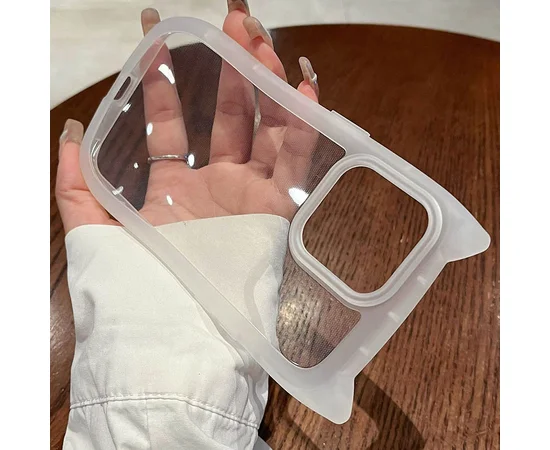 Чохол TPU Cat для Apple iPhone 15 Pro (6.1") Transparent