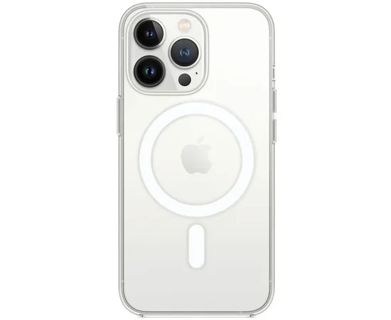 Чехол Clear Case (AAA) with MagSafe and Animation для Apple iPhone 15 Pro (6.1") Clear