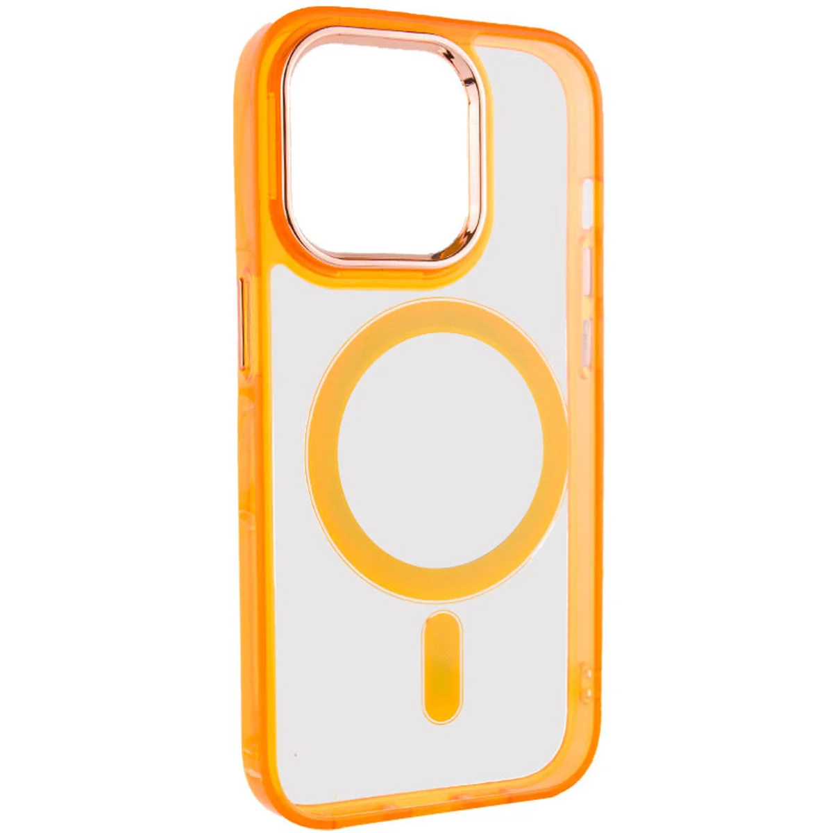 Чохол TPU Iris with MagSafe для Apple iPhone 15 Pro (6.1") Помаранчевий
