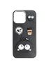 Чехол TPU Leather Toys для Apple iPhone 15 Pro (6.1") Monster / Black