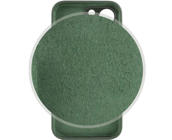 Чохол Silicone Case Full Camera Protective (AA) для Apple iPhone 15 Pro (6.1") Зелений / Cyprus Green