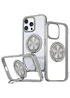 TPU+PC чехол Metal Ring with MagSafe для Apple iPhone 15 Pro (6.1") Серый