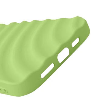 Чохол TPU MonoWave для Apple iPhone 15 Pro (6.1") Light Green
