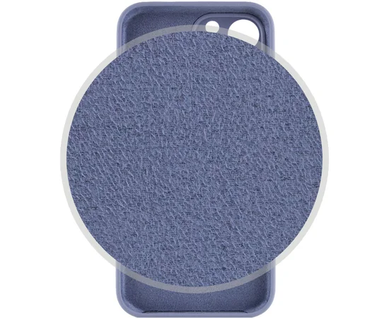 Чохол Silicone Case Full Camera Protective (AA) Apple iPhone 15 Pro (6.1") Сірий / Lavender Gray