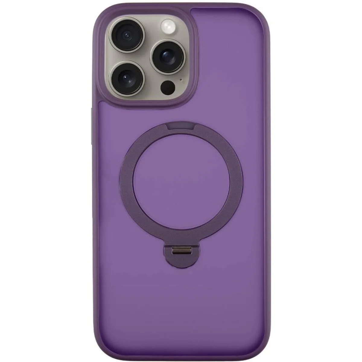 Чохол Ummi Colorful with MagSafe HQ Ring для Apple iPhone 15 Pro (6.1") Purple