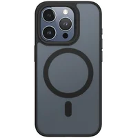 TPU+PC чехол Blueo Skin Friendly Frosted with MagSafe для Apple iPhone 15 Pro (6.1") Черный