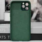 Чохол TPU+Glass Sapphire Midnight with MagSafe для Apple iPhone 15 Pro (6.1") Зелений / Forest green