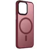 Чехол Ummi Colorful with MagSafe для Apple iPhone 15 Pro (6.1") Бордовый / Wine Red