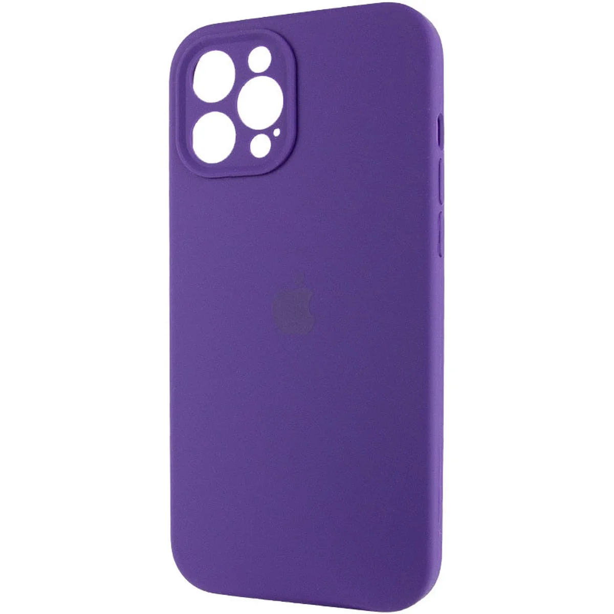 Чехол Silicone Case Full Camera Protective (AA) для Apple iPhone 15 Pro (6.1") Фиолетовый / Amethyst